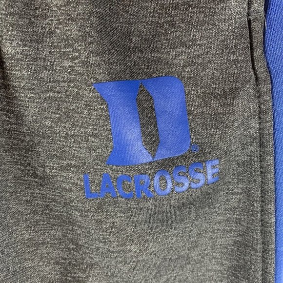 Colosseum Duke University Lacrosse Sweatpants Boys Medium Gray/Blue 6491‎ - Picture 2 of 10
